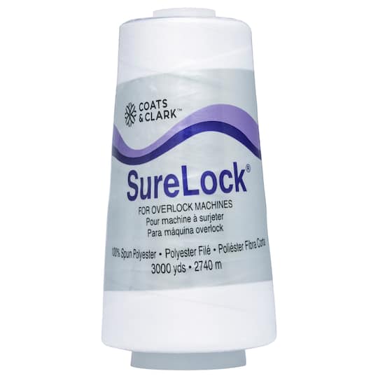 Coats & Clark™ SureLock® 3,000yd. Overlock Machine Serging Thread Cone